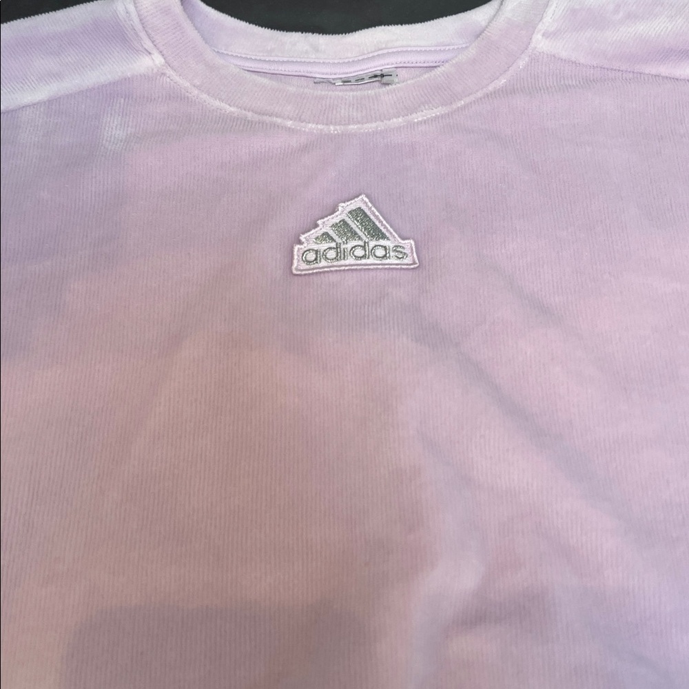 Adidas Lilac Crewneck Sweatshirt for girls
